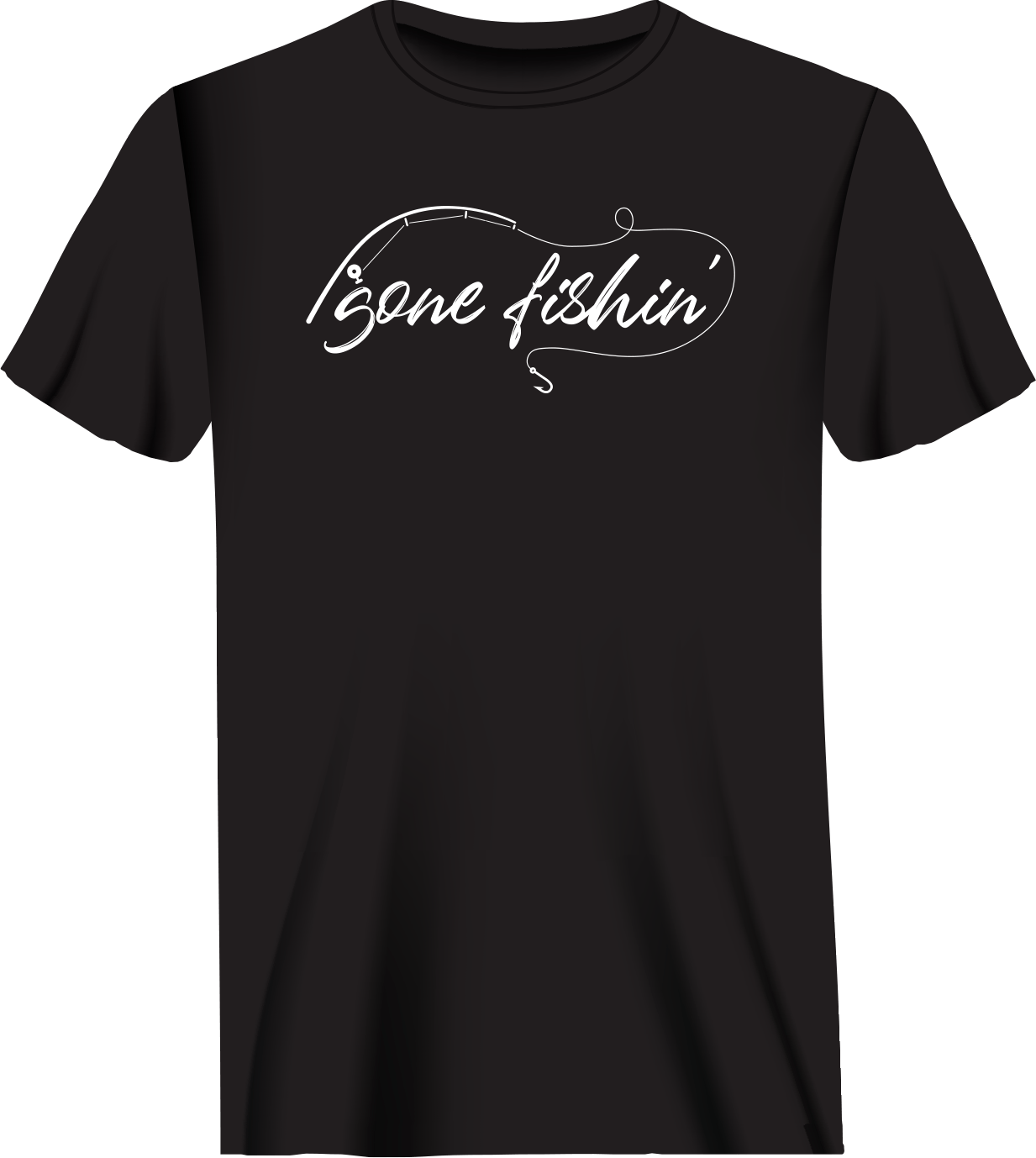 Gone Fishing v2 Man T-Shirt